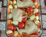 عکس مرحله 1 از دستور مرغ داخل فر🍗
