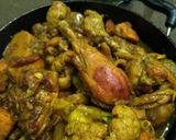 ফুলকপি দিয়ে চিকেন (Fulkopi diye chicken recipe in Bengali) রেসিপির ধাপ 3 ছবি