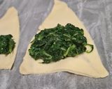 Une image de l'étape 3 de Feuilletés aux épinards et feta.