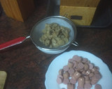 Foto del paso 3 de la receta: Zócalo de arroz blanco con champiñones y huevo escalfado