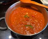 Une image de l'étape 2 de Lasagne sauce spaghetti au chorizo.