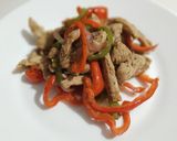 Foto del paso 6 de la receta: Fajitas de cerdo al pimiento
