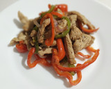 Foto del paso 6 de la receta: Fajitas de cerdo al pimiento