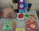 A picture of step 1 of Scrambled Eggs Toast with Tomato and Cheddar.