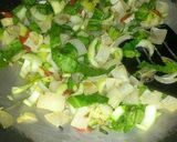 Foto langkah ke 2 dari resep Tumis Tahu Kikil Pokcoy.