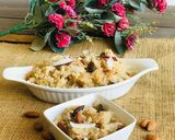 A picture of step 8 of Suji ka halwa.