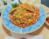 बुलगुर और मिक्स दाल फैंसी खिचड़ी (Bulgur Mix Dal Fancy Khichdi) रेसिपी चरण 5 फोटो