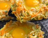A picture of step 4 of Vegetable Pancake 蔬菜煎饼.