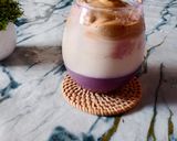 Foto langkah ke 6 dari resep Es kopi dalgona ubi ungu.