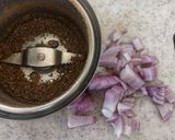 A picture of step 2 of Chana and Potato Masala.