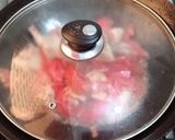 A picture of step 2 of Peshawri karahi.