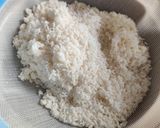 A picture of step 1 of NEI CHORU (ghee rice...a one pot kerala rice dish).