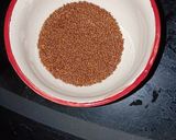 A picture of step 1 of Garden cress seeds smoothie.