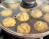A picture of step 8 of Protein Power Chickpea Appes with Coconut Peanut Chutney (Kala chana breakfast).