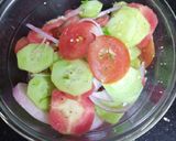 A picture of step 4 of Kachumbali Salad.