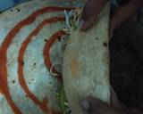 Schezwan Mayo Veggie Roll recipe step 5 photo