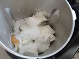 Cheesecake senza lattosio in friggitrice ad aria
