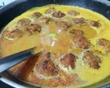 A picture of step 8 of Arbi Kofta.