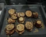 Foto del paso 4 de la receta Berenjenas rellenas de jamón y queso al horno a lo Raimundo