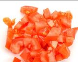 A picture of step 1 of Soppu Saaru (radish leaves rasam).