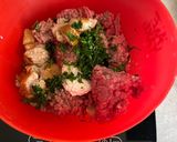 Foto del paso 1 de la receta: Italo-American Meatballs