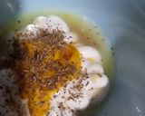 A picture of step 2 of Quick and easy dip for evening snacks.