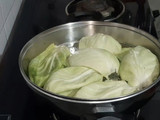 Cabbage Wrap/Roll (Without Frying)