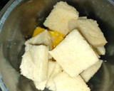 Foto langkah ke 2 dari resep Puding Roti Tawar Zebra.