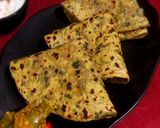 मेथी पराठा (Methi paratha recipe in Hindi) रेसिपी चरण 4 फोटो