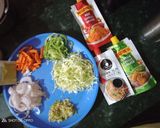વેજીટેબલ હક્કા નુડલ્સ(Vegetable hakka Noodles Recipe in Gujarati) રેસીપી સ્ટેપ2ફોટો