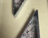 A picture of step 3 of N letter cake.