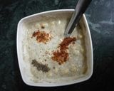 A picture of step 3 of Boondi curd.