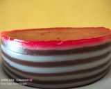 Foto langkah ke 7 dari resep Kue Lapis Tepung Beras dan Kanji.