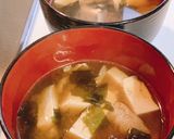 A picture of step 2 of A Dash of Shichimi Togarashi in Miso Soup.