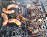 Foto del paso 7 de la receta: Asado y chorizo a las brasas
