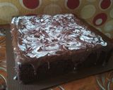 Foto langkah ke 12 dari resep Brownies Kukus Choco Marble.