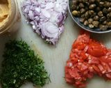 A picture of step 4 of Black chana curry.