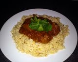 A picture of step 12 of authentic Indian chicken curry.