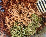 Gambar langkah 7 resipi Sambal Garing Bilis dan Petola Ular.