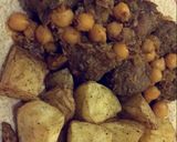 صورة لخطوة 1 من وصفة كفتة بجوز الهند والحمص مع بطاطس بالفرن (طبق دايت)