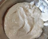 A picture of step 1 of Urad dal puri.