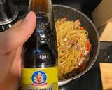 รูปขั้นตอนการทำที่ 7 ของ สปาเก็ตตี้ขี้เมาหมูเบค่อนกุ้ง Spaghetti Kee Mao Pork Bacon Shrimp