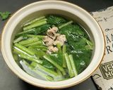 Hình bước làm 3 của món Canh cải ngọt nấu thịt xay