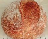 Foto langkah ke 27 dari resep Flaxseeds Ubi Ungu Swirl Sourdough Bread.