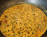 A picture of step 18 of Methi Matar Malai.