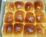 Foto langkah ke 5 dari resep Roti sobek/ donat/roti donat panggang bisa semua dengan satu adonan tanpa mixer.