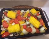 A picture of step 3 of Quick roast vegetables.