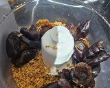 A picture of step 6 of Nutty Choco Date delight.