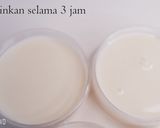 Foto langkah ke 2 dari resep Panna Cotta Dessert Omura Saus Strawberry.