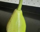 A picture of step 1 of Lauki kheer.